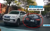 ‘Ma men’ lái ô tô đánh võng, suýt đâm xe khác trên phố: Dân mạng phẫn nộ