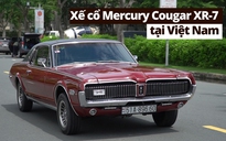 Dạo phố Sài Gòn cùng 'hàng hiếm' Mercury Cougar XR-7 1968