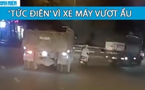 ‘Tức điên’ vì bị tạt đầu, tài xế ô tô... chạy bộ rượt xe máy