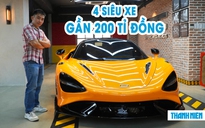Đột nhập 'đại bản doanh' 4 siêu xe khủng của đại gia Sài Gòn