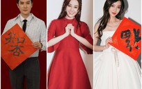 Sao Hoa ngữ 'nhuộm đỏ' mạng xã hội, tưng bừng chúc Tết fan