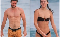 Hậu ly hôn, Liam Hemsworth lộ ảnh tắm biển với siêu mẫu 9X