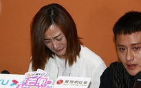 Sao TVB khóc nức nở trong họp báo vì ngoại tình với đồng nghiệp đã có vợ