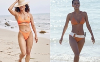 'Miêu nữ' Halle Berry diện bikini nóng bỏng gợi nhớ thời đóng 'James Bond'