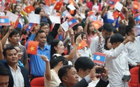 Du học sinh Lào lần đầu thi hùng biện bằng tiếng Việt