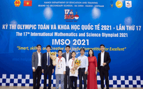 Học sinh Việt Nam giành huy chương vàng Olympic toán và khoa học quốc tế