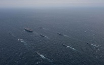 Ba tàu sân bay Mỹ có thể tập trận chung gần bán đảo Triều Tiên