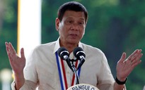 Ông Duterte nói không muốn chiến tranh với Trung Quốc
