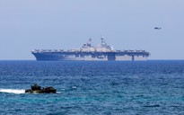 Kết thúc tập trận, Mỹ nói sẽ tiếp tục hoạt động ở Biển Đông