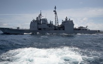 Chiến hạm Mỹ đi qua eo biển Đài Loan sau cảnh báo của Trung Quốc