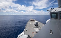 Chiến hạm Mỹ hoạt động gần Trường Sa