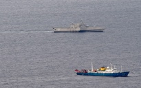 Tàu tác chiến cận bờ Mỹ ‘phá hoạt động của Trung Quốc’ ở Biển Đông