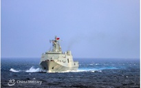Trung Quốc tập trận bắn đạn thật ở Biển Đông