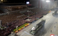 Chùm ảnh cảnh duyệt binh ban đêm ở Triều Tiên