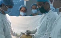 Phẫu thuật ung thư tử cung cho bệnh nhân nặng 110 kg