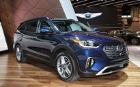 Chi tiết Hyundai SantaFe 2017 - đối thủ của Toyota Fortuner
