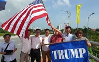 Người dân Đà Nẵng đón Tổng thống Mỹ Donald Trump