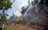 Liên tiếp cháy rừng tại Hà Tĩnh