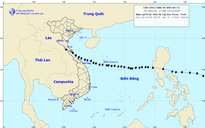Áp thấp nhiệt đới từ bão số 13 suy yếu thành vùng áp thấp