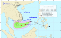 Bão số 14 cách đảo Song Tử Tây khoảng 150 km, gây gió giật cấp 10