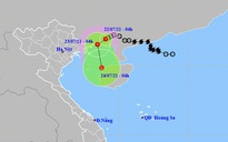 Bão số 3 suy yếu thành áp thấp nhiệt đới, gây mưa lớn ở Bắc bộ