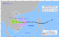 Bão Noru gây gió giật cấp 16, cách Đà Nẵng - Quảng Ngãi 180 km