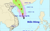 Bão số 1 giật cấp 11, sóng biển cao 3 - 5 mét