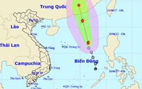 Bão số 1 hình thành trên Biển Đông