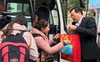 Tổ chức 30 chuyến xe miễn phí đưa 1.000 sinh viên về quê ăn Tết