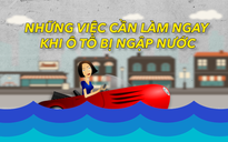 Những 'bí quyết' cho người lái ô tô đi qua đường... ngập nước