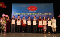 Giải thưởng KOVA năm 2015