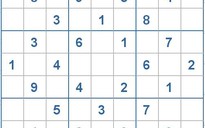 Mời các bạn thử sức với ô số Sudoku 3194 mức độ Khó