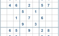 Mời các bạn thử sức với ô số Sudoku 3236 mức độ Khó