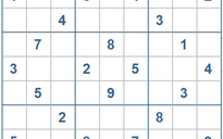 Mời các bạn thử sức với ô số Sudoku 3240 mức độ Khó