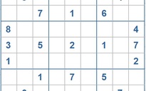 Mời các bạn thử sức với ô số Sudoku 3388 mức độ Khó