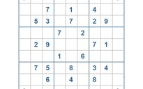 Mời các bạn thử sức với ô số Sudoku 3412 mức độ Khó