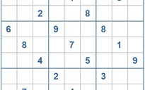 Mời các bạn thử sức với ô số Sudoku 3492 mức độ Khó