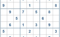 Mời các bạn thử sức với ô số Sudoku 3534 mức độ Khó