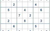 Mời các bạn thử sức với ô số Sudoku 3576 mức độ Khó