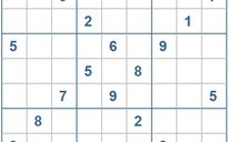 Mời các bạn thử sức với ô số Sudoku 3648 mức độ Khó