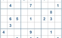 Mời các bạn thử sức với ô số Sudoku 3694 mức độ Khó