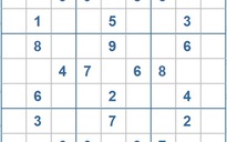 Mời các bạn thử sức với ô số Sudoku 3832 mức độ Khó