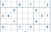 Mời các bạn thử sức với ô số Sudoku 3884 mức độ Khó