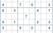 Mời các bạn thử sức với ô số Sudoku 3892 mức độ Khó