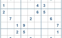 Mời các bạn thử sức với ô số Sudoku 3912 mức độ Khó