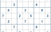 Mời các bạn thử sức với ô số Sudoku 4157 mức độ Khó