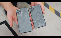 Mặt kính iPhone 11 Pro bị vỡ nát khi thả từ độ cao 1m