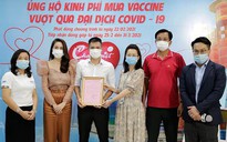 Công Vinh - Thủy Tiên góp tiền mua vắc-xin Covid-19 cho người dân