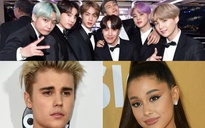 Justin Bieber, Ariana Grande về chung 'nhà' với BTS