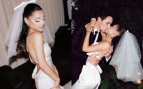 Ariana Grande hé lộ ảnh cưới ngọt ngào